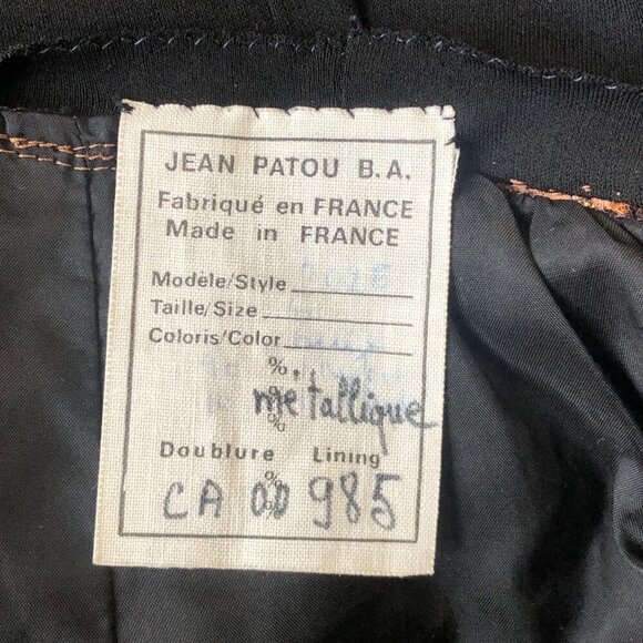Vintage 70s Jean Patou for Holt Renfrew maxi dress - Picture 5 of 15